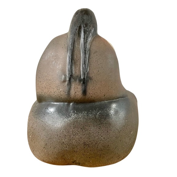 Vintage Eduardo Vega Red Clay Native American Woman Southwestern Ceramic 6” - Picture 4 of 9